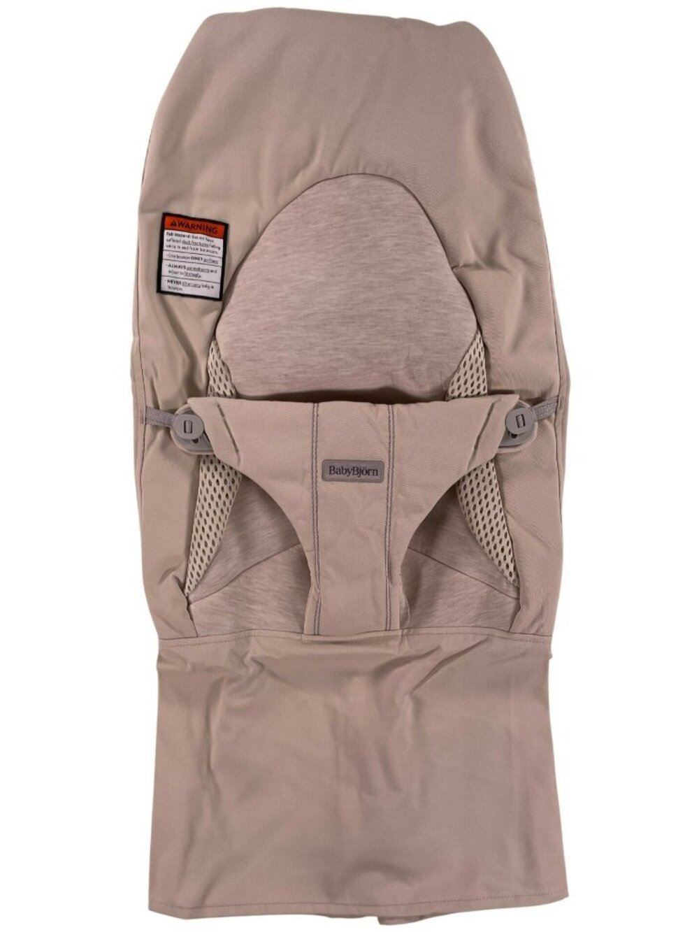 BabyBjörn Bouncer Fabric Seat Replacement Beige Cotton Blend Cover MSRP$105 NEW